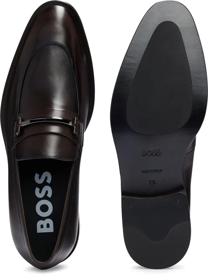 Boss Leather Loafers - Image 5