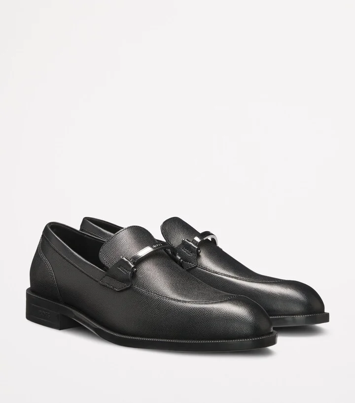 Boss Leather Logo Hardware Loafers - Image 2