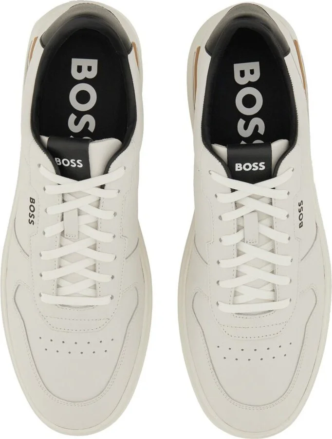 Boss Leather Sneaker - Image 3