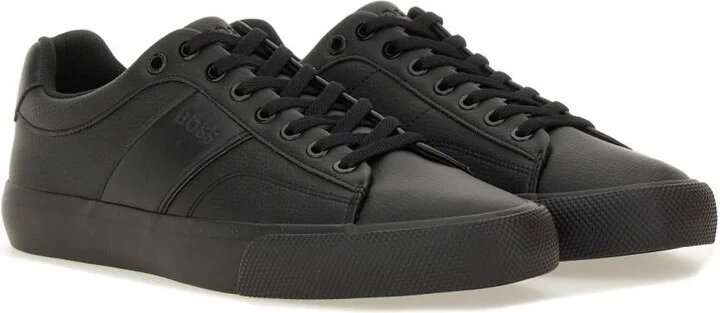 Boss Leather Sneaker - Image 2