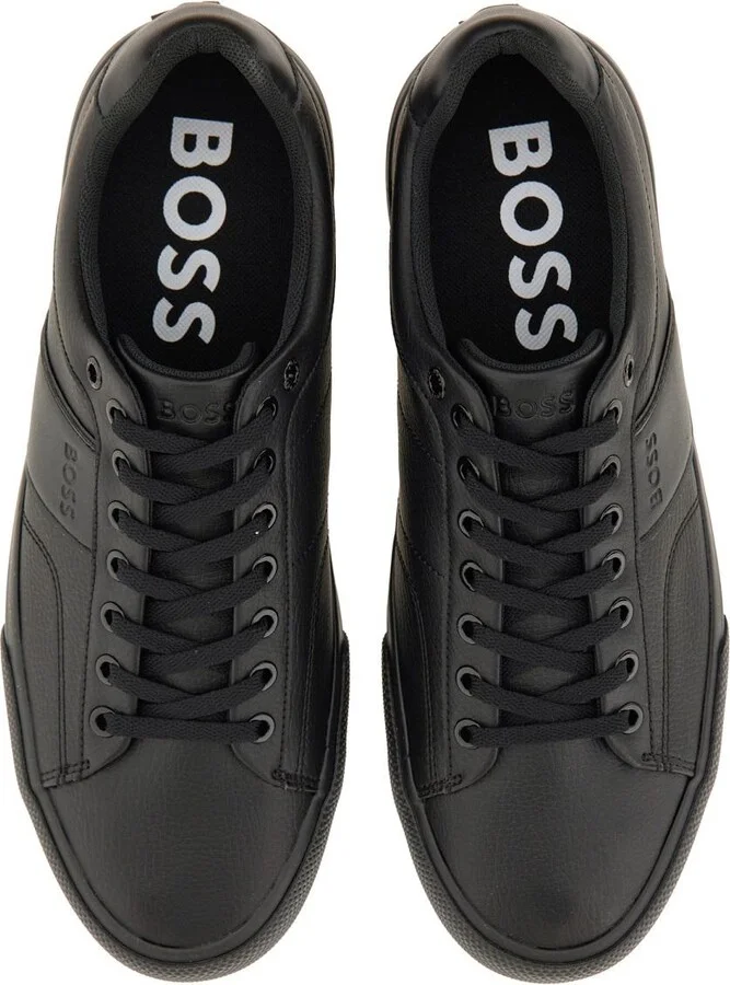 Boss Leather Sneaker - Image 6
