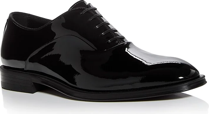 Boss Men's Derrek Patent Formal Lace Up Shoes