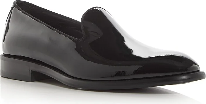 Boss Men's Derrek Patent Slip On Formal Loafers