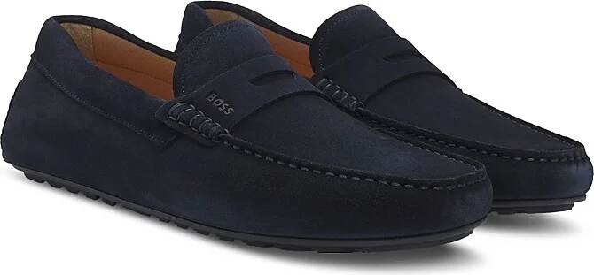 Boss Men's Noel Slip On Penny Loafer Moccasins