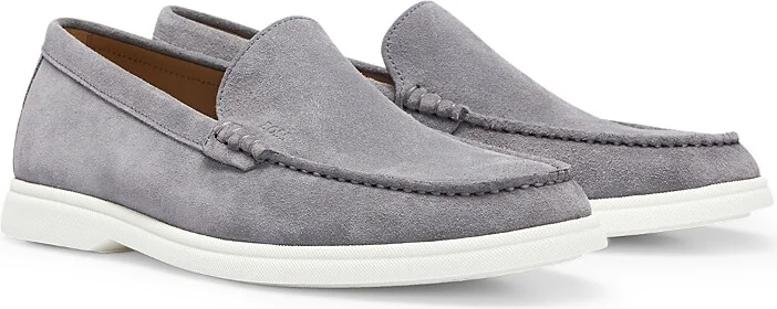 Boss Men's Sienne Slip On Moc Toe Loafers