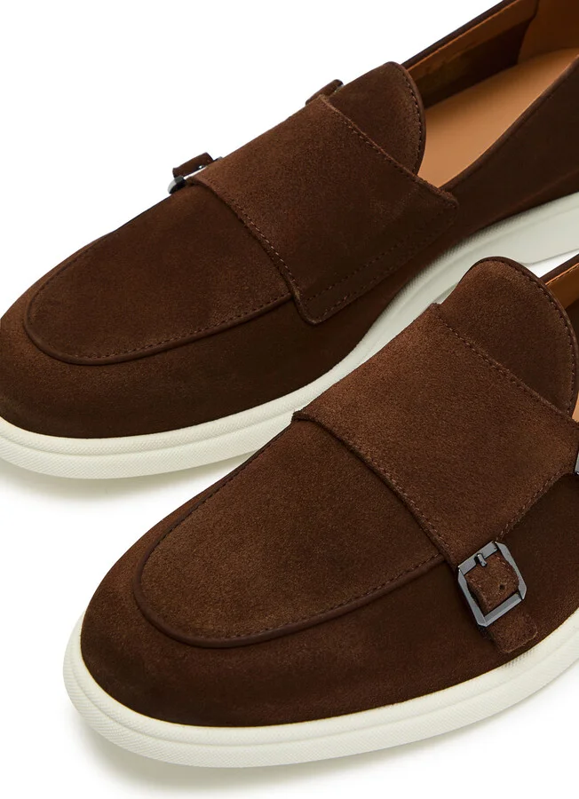 Boss Monk Suede Loafers - Image 7