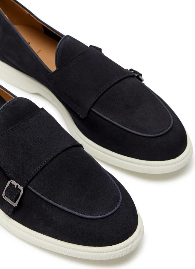 Boss Monk Suede Loafers - Image 11