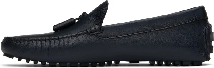 BOSS Navy Driver Loafers - Image 3