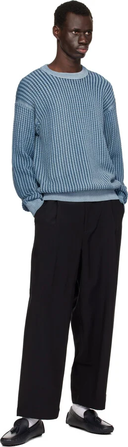 BOSS Navy Driver Loafers - Image 5