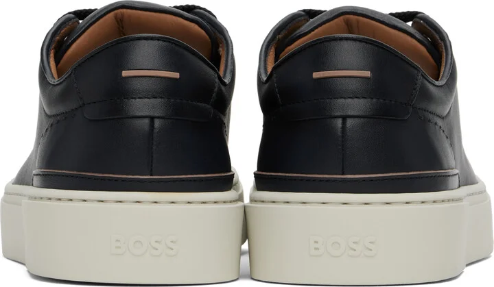 BOSS Navy Low-Top Sneakers - Image 2