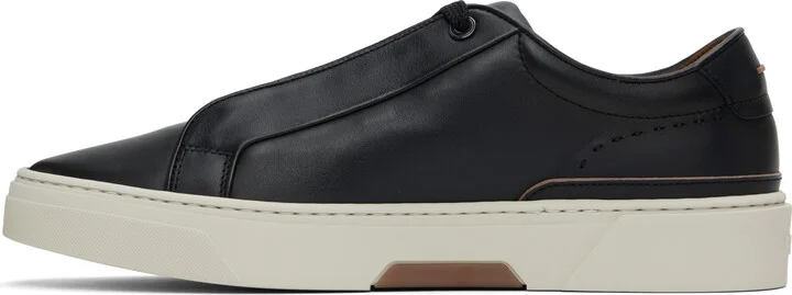 BOSS Navy Low-Top Sneakers - Image 3