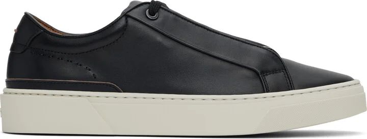BOSS Navy Low-Top Sneakers