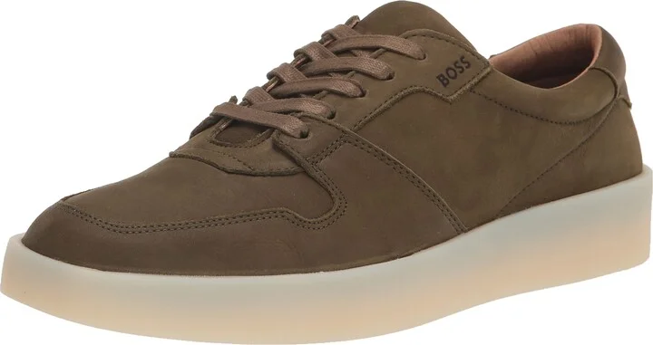 BOSS Nuckbuck Leather Low Profile Sneakers