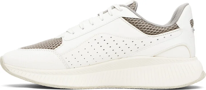 BOSS Off-White Fishbone Sole Hybrid Sneakers - Image 3
