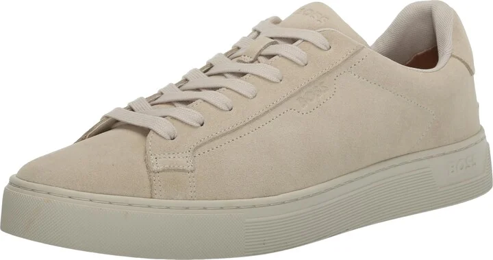 BOSS Rhys Suede Low Top Sneaker