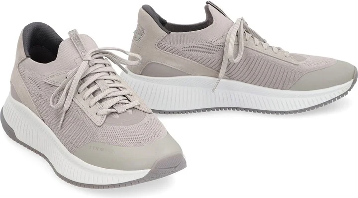 Boss Sock Fabric Low-Top Sneakers - Image 3