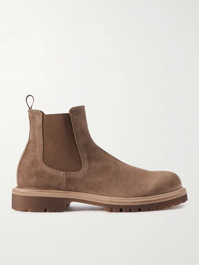 Boss Suede Chelsea Boots