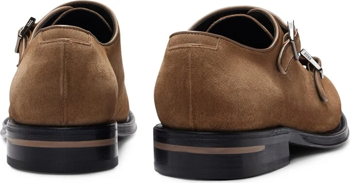 Boss Suede Monk Shoes - Image 3