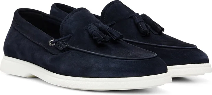 Boss Suede Tassel Loafers - Image 2