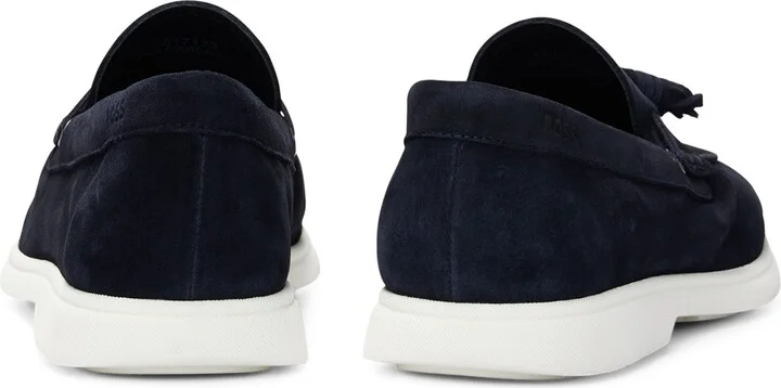 Boss Suede Tassel Loafers - Image 3
