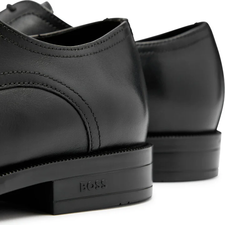 Boss Tayil Leather Derby Shoes - Image 4