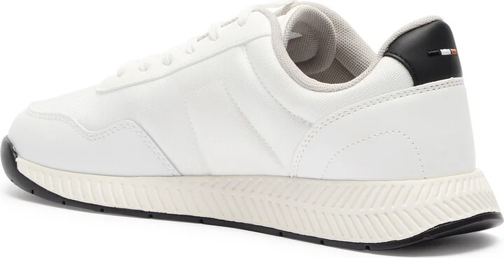 Boss Titanium Runner Panelled Nylon Sneakers - Image 2