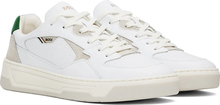 BOSS White Aiden Sneakers - Image 4