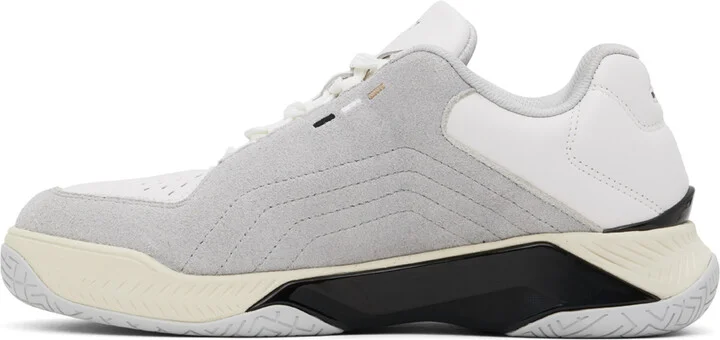 BOSS White Courtstride Sneakers - Image 3