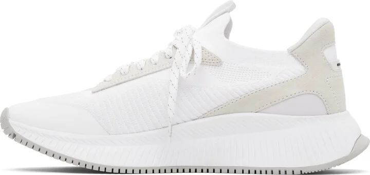 BOSS White 'TTNM Evo' Fishbone Sole Sneakers - Image 3