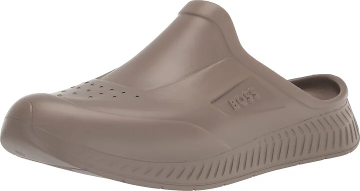 BOSS Womens Modern Clog Slip-on Rubber Slide Sandal