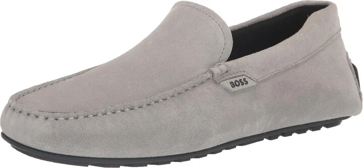BOSS Womens Noel Suede Leather Moccasin Loafer