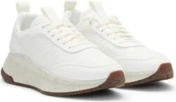 BOSS x ACBC trainers with speckled effect- White Women's Sneakers size 6