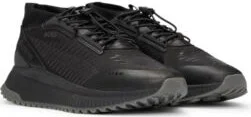 BOSS X GORE-TEX TTNM EVO trainers with waterproof finish- Black Men's Sneakers size 9
