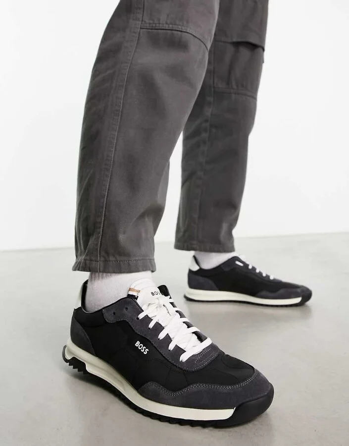 BOSS Zayn sneakers in black - Image 4