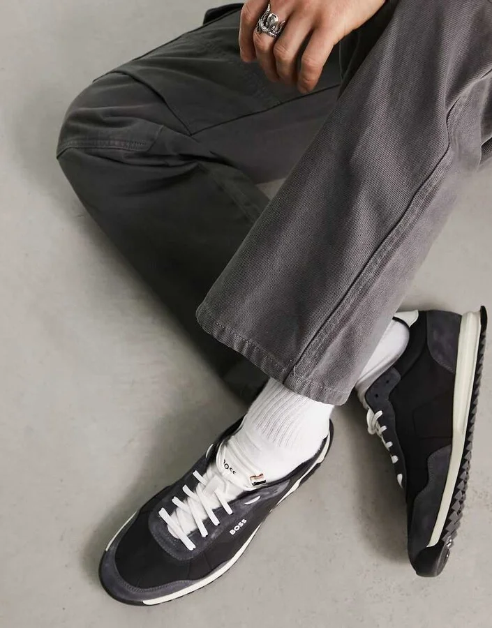 BOSS Zayn sneakers in black