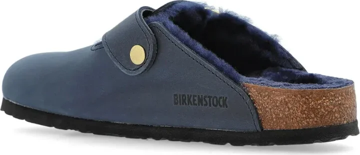 Boston Big Buckle Shearling mules - Image 5