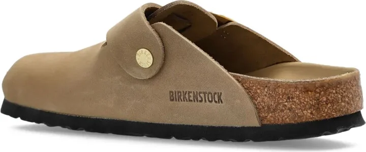 Boston Big Buckle suede mules - Image 3