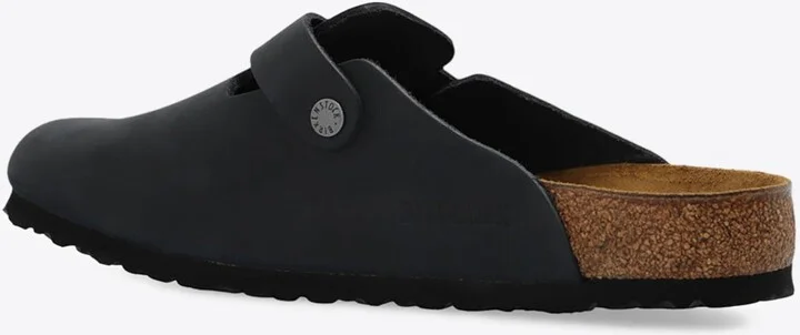 Boston Bs Oiled Leather Slides - Image 2