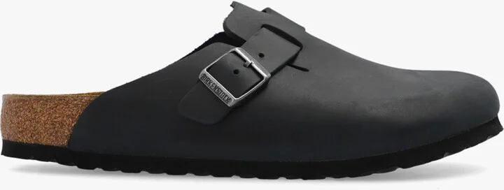 ‘Boston BS’ Slides, , - Black