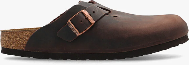 ‘Boston BS’ Slides, , - Brown