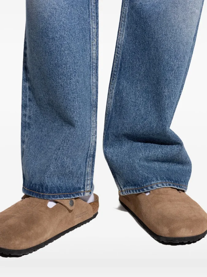 Boston buckle suede mules - Image 2
