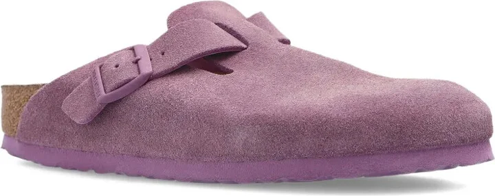 Boston buckle suede mules - Image 2