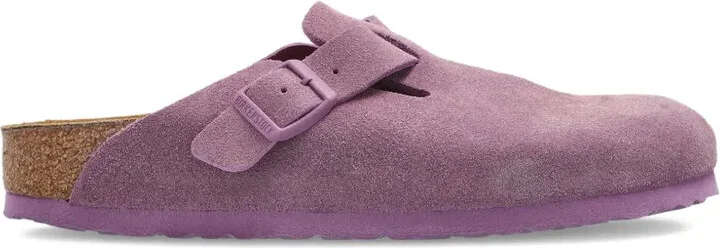 Boston buckle suede mules - Image 4