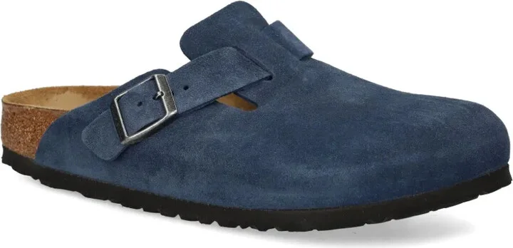Boston buckle suede mules - Image 2