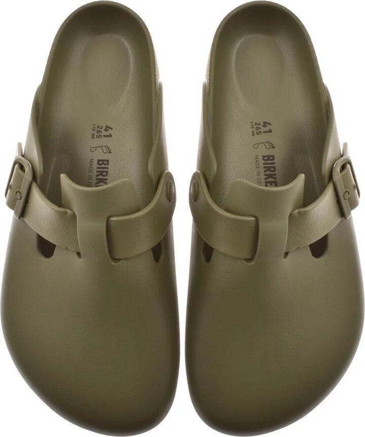 Boston EVA Mules Khaki