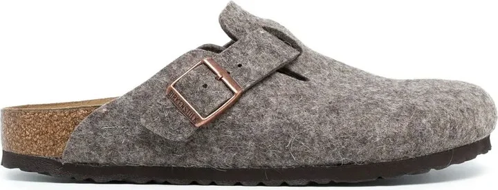 Boston felt mules
