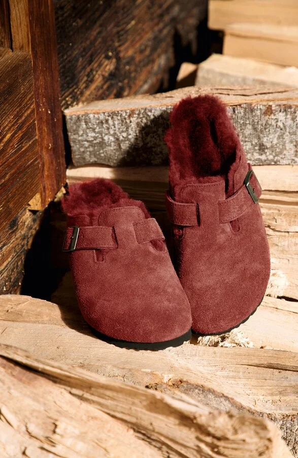 Boston Genuine Shearling Lined Clog - Image 9