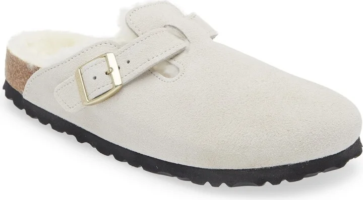 Boston Genuine Shearling Lined Clog