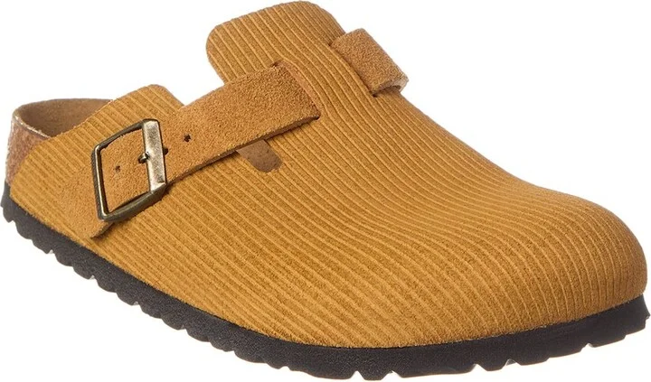 Boston Narrow Suede Clog