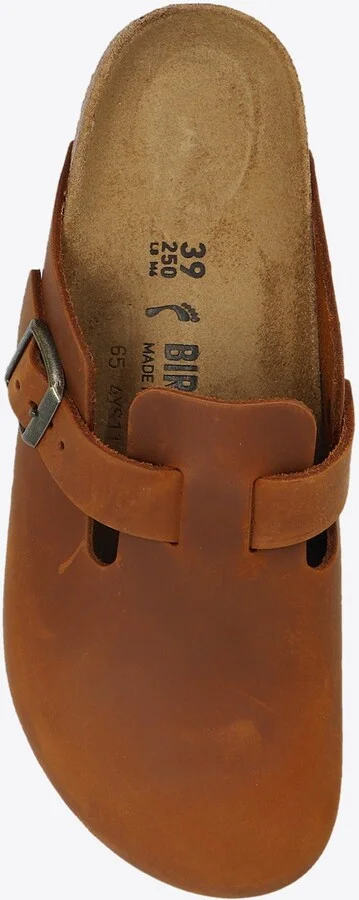 Boston Oiled-Leather Buckled Clogs - Image 3